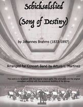 Schicksalslied Concert Band sheet music cover
